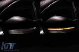 Clignotants dynamiques LED chromés Osram adaptés pour Audi A4 B9, A5 F5 après 2016-image-6152262