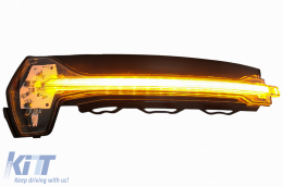 Clignotants indicateurs dynamiques Full LED LEDriving pour Audi A3 S3 8V RS3 8VA Blanc-image-6070661