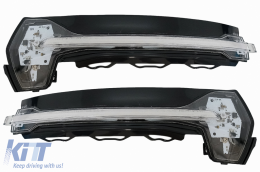 Clignotants indicateurs dynamiques Full LED LEDriving pour Audi A3 S3 8V RS3 8VA Blanc-image-6070662