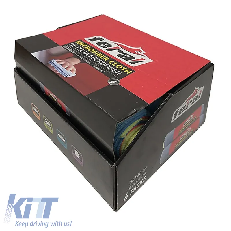 Cloth Microfiber 30x40cm Feral 6 Pcs