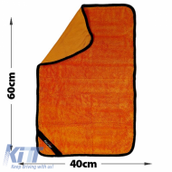 Cloth Microfiber Feral Detailing Pro 40x60cm 600gsm Orange 1 Piece-image-6319892