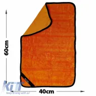 Cloth Microfiber Feral Detailing Pro 40x60cm 600gsm Orange 1 Piece-image-6320787