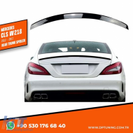 CLS W218 Rear Trunk Spoiler Piano Black ABS / 2012-2017 - DTTSM6027073