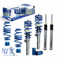Coilover Kit Blueline suitable for Skoda Octavia (5E5)/ Superb (5E), Seat Leon ST (5F8), VW Golf 7 4 Motion, Touran (5T), Arteon (3H), Passat B8 Variant Only suitable for Multilink Rear Suspension Blu