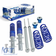 Coilover Kit Blueline suitable for VW Golf 4, Audi A3 8L, Seat Leon 1M, Skoda Octavia 1U Blueline