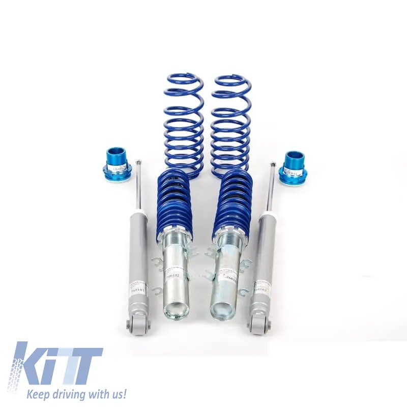 Coilover Kit Blueline suitable for VW Golf 4, Audi A3 8L, Seat Leon 1M, Skoda Octavia 1U Blueline