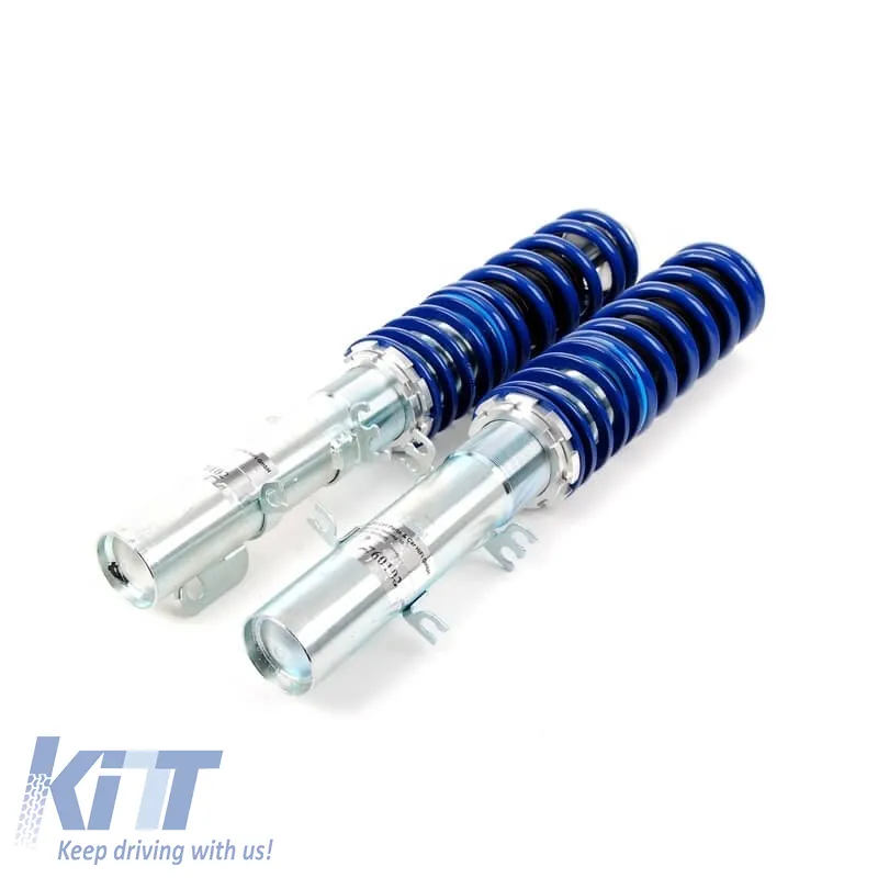Coilover Kit Blueline suitable for VW Golf 4, Audi A3 8L, Seat Leon 1M, Skoda Octavia 1U Blueline