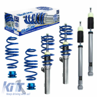 Coilover Kit Blueline suitable for VW Golf 7, Audi A3 8V, Seat Leon 5F, Skoda Octavia 5E (Torsion Bar) Blueline Set 4 pcs