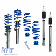 Coilover Kit Blueline suitable for VW Golf 7, Audi A3 8V, Seat Leon 5F, Skoda Octavia 5E (Torsion Bar) Blueline Set 4 pcs