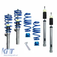 Coilover Kit Blueline suitable for VW Golf 7, Audi A3 8V, Seat Leon 5F, Skoda Octavia 5E (Torsion Bar) Blueline Set 4 pcs-image-6325520