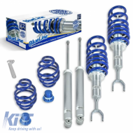 Coilover Kit Blueline suitable for VW Passat 3B, 3BG / Audi A6 4B / Skoda Superb 3U