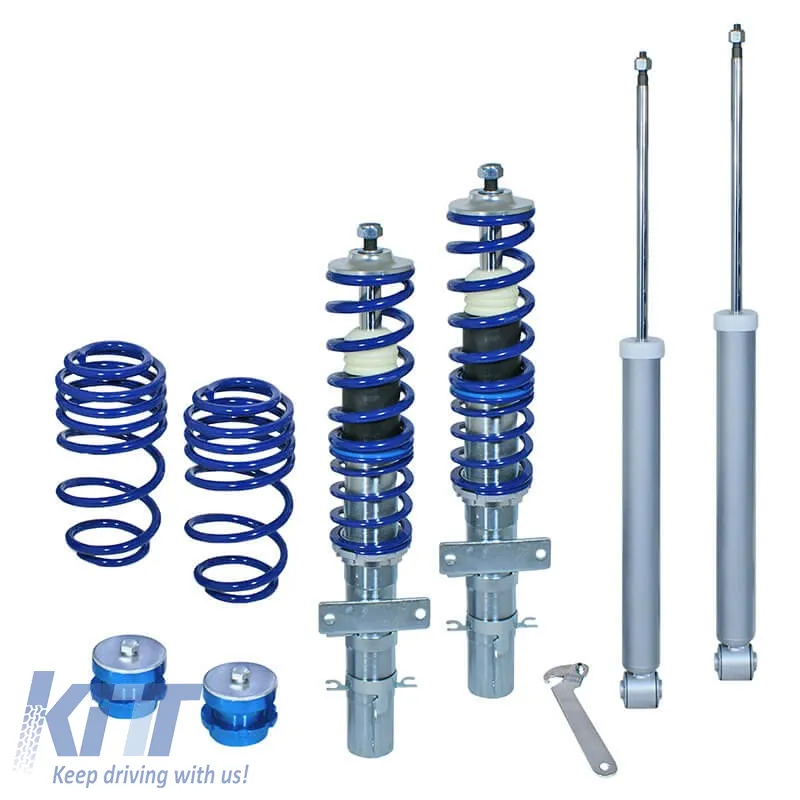 Coilover Kit Blueline suitable for VW Polo 6R/6C / Seat Ibiza 6J/6P / Audi A1 8X / Skoda Fabia 5J