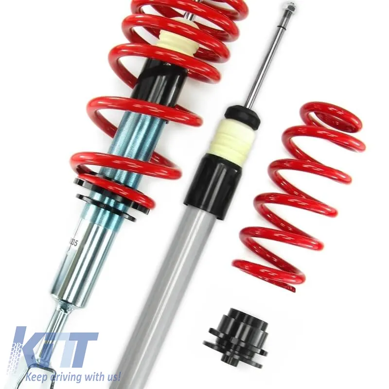 Coilover Kit Redline suitable for Audi A4 B6 / B7 Avant, Cabrio 01-07 / Seat Exeo 09-11