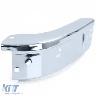 Coin gauche du pare-chocs avant chromé adapté pour BMW Série 3 E30 82-87-image-6203438
