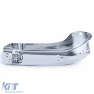 Coin gauche du pare-chocs avant chromé adapté pour BMW Série 3 E30 82-87-image-6203441