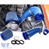 Cold Air Performance Kit with blue sport air filter set