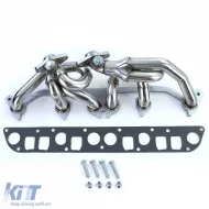Colector de escape de acero inoxidable adecuado para Jeep Grand Cherokee WJ 4.0 98-04-image-6192499