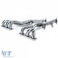 Colector de escape de acero inoxidable adecuado para BMW Serie 5 E39 520i 523i 528i 95-01 M52-image-6200903