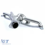 Colector de escape de acero inoxidable de carreras adecuado para Jeep Wrangler YJ 4.0 Cherokee XJ 4.0 91-99-image-6210551