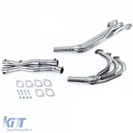 Colector de escape de acero inoxidable de carreras adecuado para BMW Serie 3 E30 6 cilindros. 320 323 325 M20-image-6250439