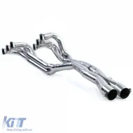 Colector de escape de acero inoxidable de carreras adecuado para BMW Serie 3 E30 6 cilindros. 320 323 325 M20-image-6250441