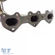 Colector de escape de carreras de acero inoxidable adecuado para Porsche 992 Carrera 3.0L desde 2019-image-6204887