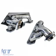 Collecteur de performance en acier inoxydable poli, adapté pour Jeep Wrangler JK 2007-2011 3.8L-image-6259135