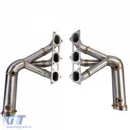 Collecteur d'échappement de course en acier inoxydable adapté pour Porsche 991.2 GT3 4.0L 15-20-image-6204335