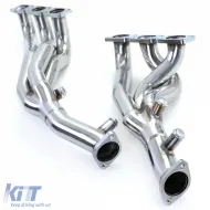 Collecteur d'échappement en acier inoxydable adapté pour BMW Z3 2.0i 2.3i 2.8i 98-01 M52-image-6199372