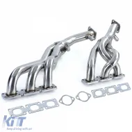 image-21-Collecteur d'échappement en acier inoxydable adapté pour BMW Série 5 E39 520i 523i 528i 95-01 M52
