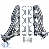 Collecteur d'échappement en acier inoxydable poli, adapté pour Ford Mustang 1986-1995 5.0L-image-6259158