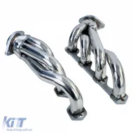 Collecteur d'échappement en acier inoxydable poli, adapté pour Ford Mustang 1986-1995 5.0L-image-6259159