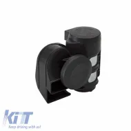 Compact Electropneumatic 2 Tone Horn LEB Storm PN2 12V-image-6291197