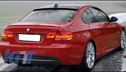 Complet Body Kit katállhlo gia BMW Seirá 3 E92 E93 (2006-2009) Non-LCI Koupé Kamprioléta Schédio M Single Outlet for Twin Exxhaust-image-6050425
