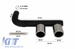 Complet Body Kit suitable for VW Polo 6R 6C (03.2009-09.2017) R-Line Design-image-6049033