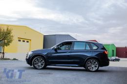 Complet Kit pour BMW X5 F15 2013-2018 X5 M Sport Look Jupes latérales Silencieux--image-6072628
