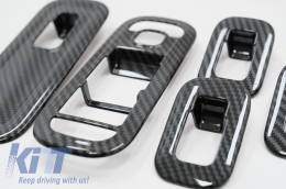Completare Kit Coperchio bottoni interni per Mercedes A W177 V177 2018+ Carbon-image-6063192