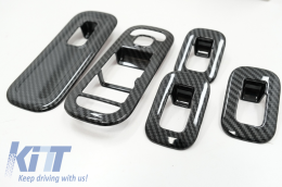 Completare Kit Coperchio bottoni interni per Mercedes A W177 V177 2018+ Carbon-image-6063278
