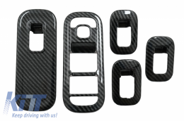 Completare Kit Coperchio bottoni interni per Mercedes A W177 V177 2018+ Carbon-image-6063759