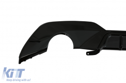 Complete Body Kit Extensions suitable for BMW 3 Series G20 Sedan G21 Touring (2018-up) M Design Piano Black-image-6078275