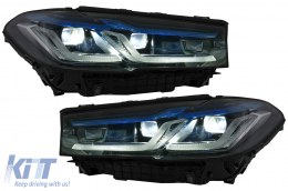 Complete Body Kit katállhlo gia BMW Seirá 5 F10 (2010-2017) Metatropí se G30 M5 Schediasmós-image-6107351