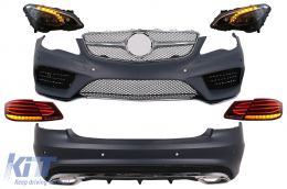 image-74-Complete Body Kit katállhlo gia Mercedes E-Class C207 Koupé A207 Cabriolet Ananéosh (2013-2017)