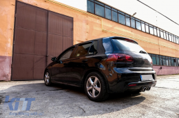 Complete Body Kit katállhlo gia VW Golf VI 6 MK6 (2008-2013) R20 Schediasmós with Dunamikó Sequential Turning Light Kapnós Krvstallo-image-6084202