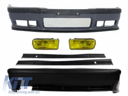 image-21-Complete Body Kit suitable for BMW 3 Series E36 1992-1998 M3 Design with Fog Lights Side Skirts