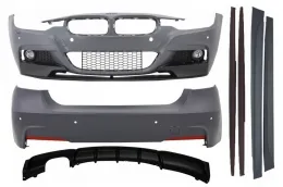 image-50-Complete Body Kit suitable for BMW 3 Series F30 (2011-2014) & F30 LCI Facelift (2015-up) M-Performance Design Single Outlet Double Exhaust
