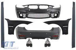 image-15-Complete Body Kit suitable for BMW 3 Series F30 (2011-2019) EVO II M3 CS Design with Front Fenders