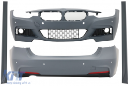 Complete Body Kit suitable for BMW 3 Series F30 (2011-2019) M-Technik Design - CBBMF30MTD