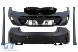 Complete Body Kit suitable for BMW 3 Series G20 Sedan (2018-2022) Upgrade to LCI Design without lights - CBBMG20NLWOL
