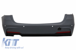 Complete Body Kit suitable for BMW 3 Series Touring F31 (2011-02.2017) M-Technik Design with Front Fenders Chrome and Hood Bonnet-image-6067001