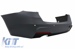 Complete Body Kit suitable for BMW 3 Series Touring F31 (2011-02.2017) M-Technik Design with Front Fenders Chrome and Hood Bonnet-image-6067002